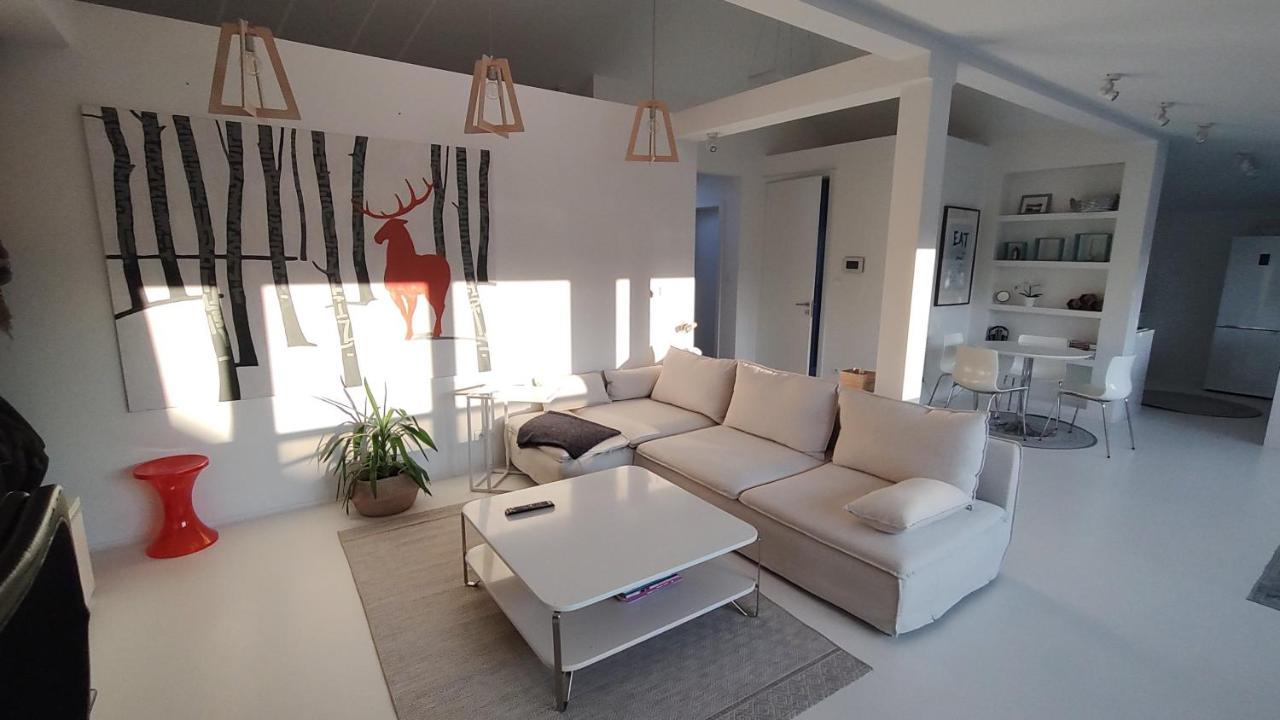 Loft 85 M2 Wilanow Krolewski Self Checkin Varsó Kültér fotó